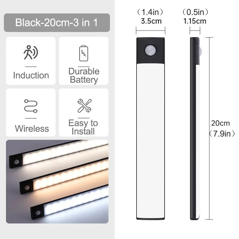 3-in-1 Colour Motion sensor, light